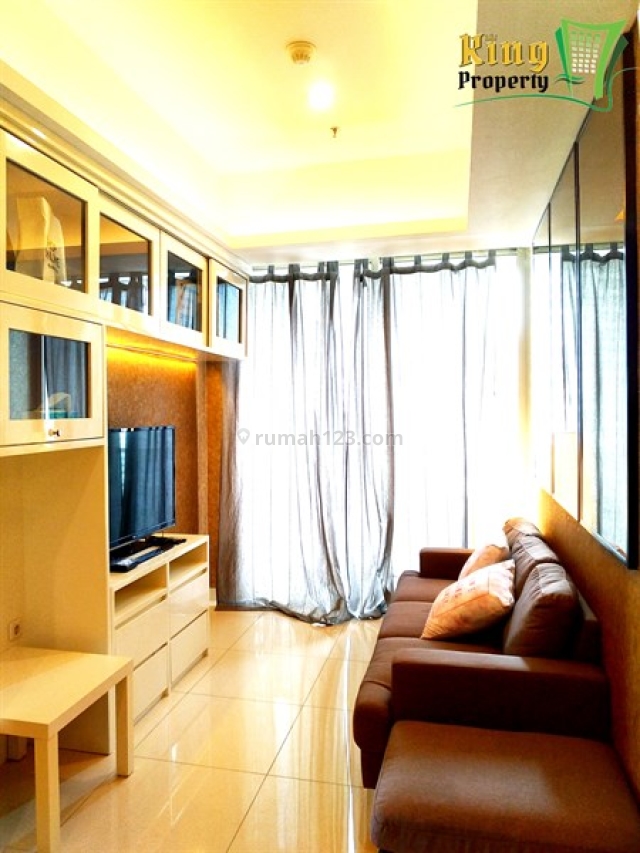 Unit Jarang Ada! 3 Kamar Furnish Mewah Bagus Taman Anggrek Residences, Tanjung Duren Selatan, Jakarta Barat
