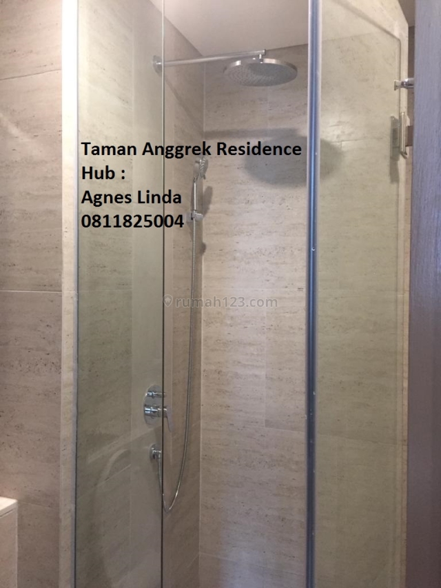 Apartemen Taman Anggrek Residencde lantai 20 dengan harga only rp. 36.000.000 per tahun, Tanjung Duren, Jakarta Barat