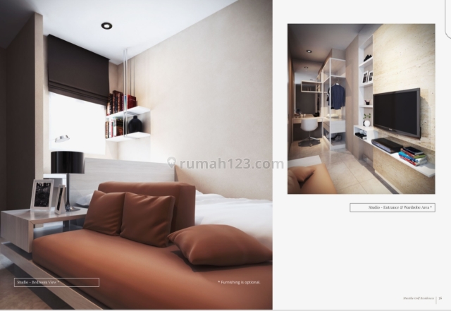 Apartemen mewah di Superblok, Lemah Abang, Bekasi