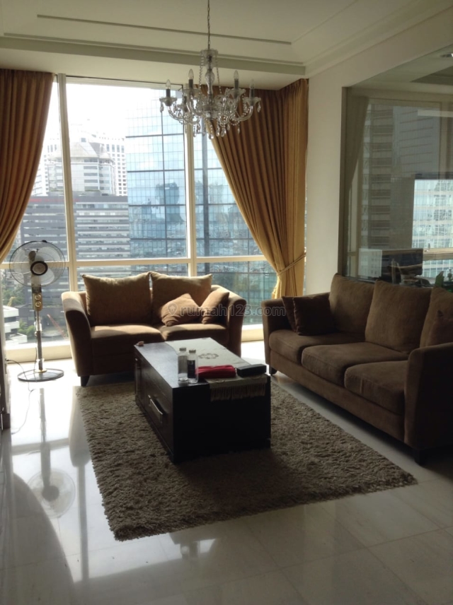 APARTEMEN THE PEAK 2+1 BR 156 SQM FULLY FURNISH GOOD CONDITION IN SETIABUDI AREA USD 2.000/MONTH, Kuningan, Jakarta Selatan