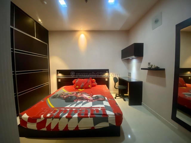 Apartemen Central Park Luas 44m2 1BR Lantai Rendah View City Premium Furnished, Central Park, Jakarta Barat
