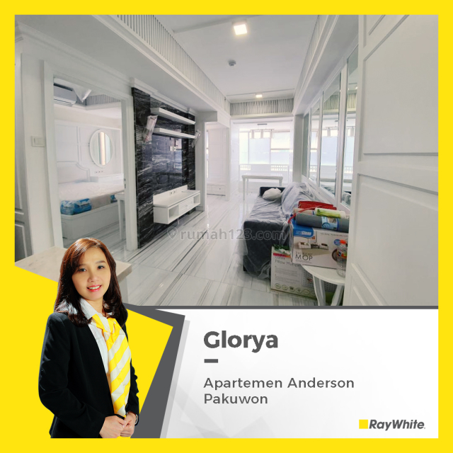 Apartemen Baru, Full Furnish, Anderson, Pakuwon Indah, Sambikerep, Surabaya
