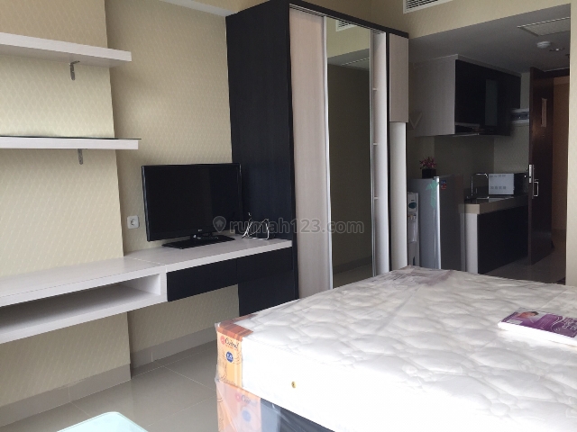Tipe Studio Apartemen U Residence Lippo Karawaci Furnished , Lippo Karawaci, Tangerang