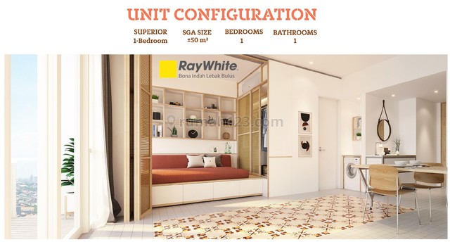 THE LOGGIA APARTMENT TIPE SUPERIOR, Duren Tiga, Jakarta Selatan