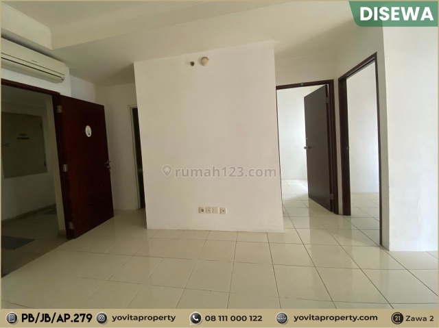 Medit 2 Unfurnished 2 Bedroom 42m2 Lantai Rendah, Tanjung Duren, Jakarta Barat