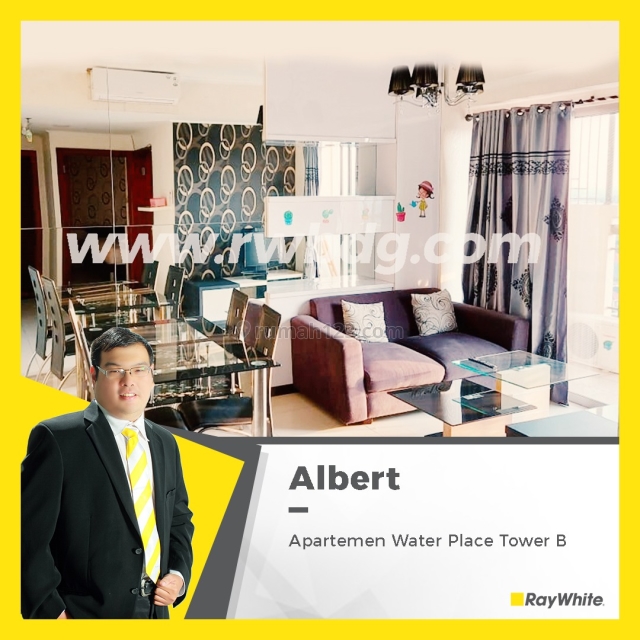 Murah!! Apartemen Waterplace Tower B 2BR Full Furnished, Wiyung, Surabaya