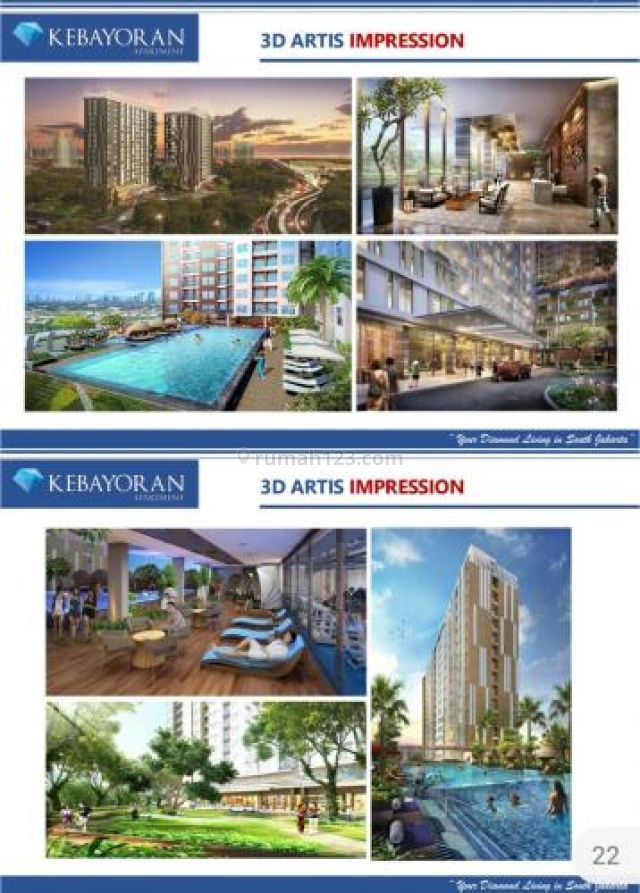 apartemen Kebayoran di Psanggrahan, Jakarta Selatan, Pesanggrahan, Jakarta Selatan