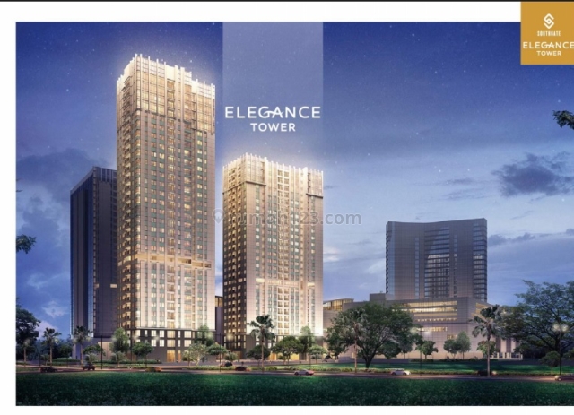 Unit Apartment SouthGate Jak-Selatan -Tower Elegance 2BR+1, TB Simatupang, Jakarta Selatan