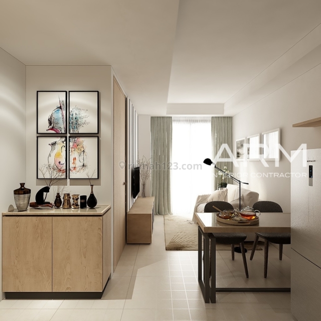 Ready Taman Anggrek Residences 1kamar interior mewah, Grogol, Jakarta Barat