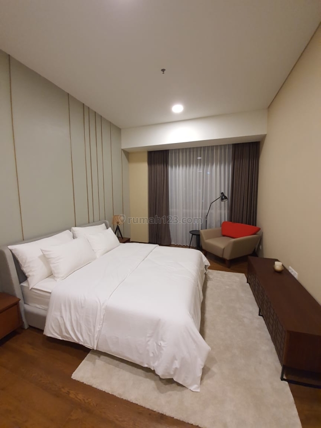 The Best Price for the Best Unit 2BR+Maid Room, Fully Furnished (Brand New) High Floor with the Amazing View in the Real High-End Apartment Like a Resort in the Heart of Jakarta in Anandamaya Residences, 2 Minutes Walking to the MRT Station, Karet Tengsin, Jakarta Pusat