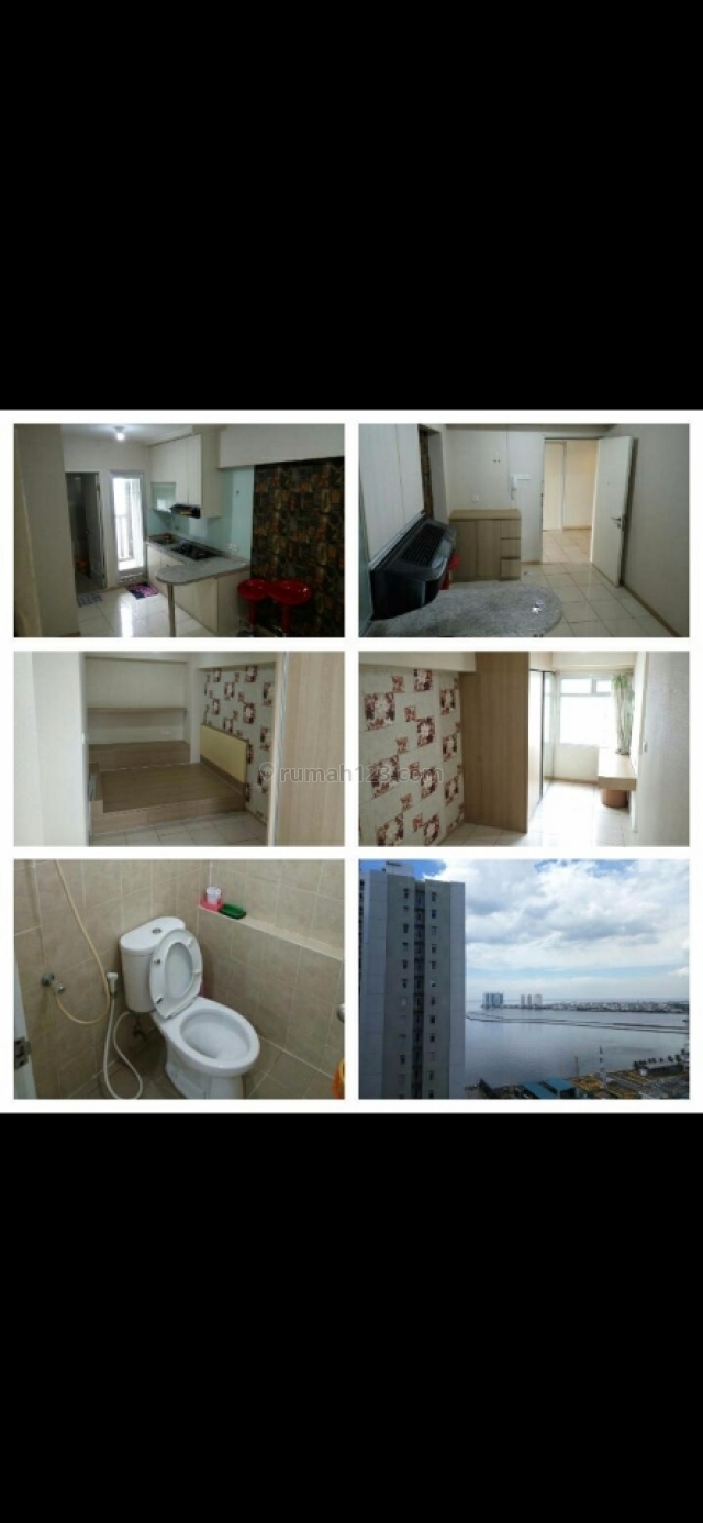 2br FF lt tinggi hdp laut, Muara Karang, Jakarta Utara