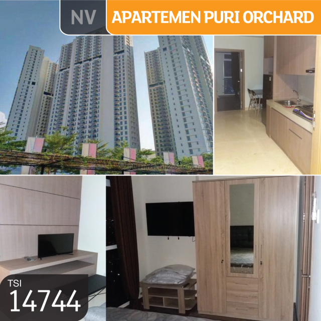 Apartemen Puri Orchard, Tower CH, Jakarta Barat, 35 m², Lt 37, SHM, Cengkareng, Jakarta Barat