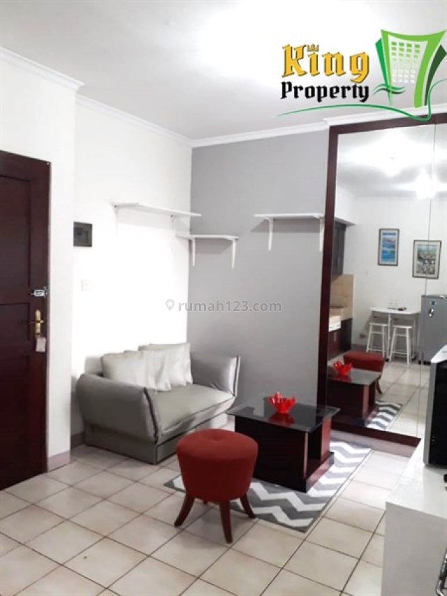 2BR Apt Medit MGR 1 Tjg Duren Furnish Lengkap Interior Bagus View City, Grogol, Jakarta Barat