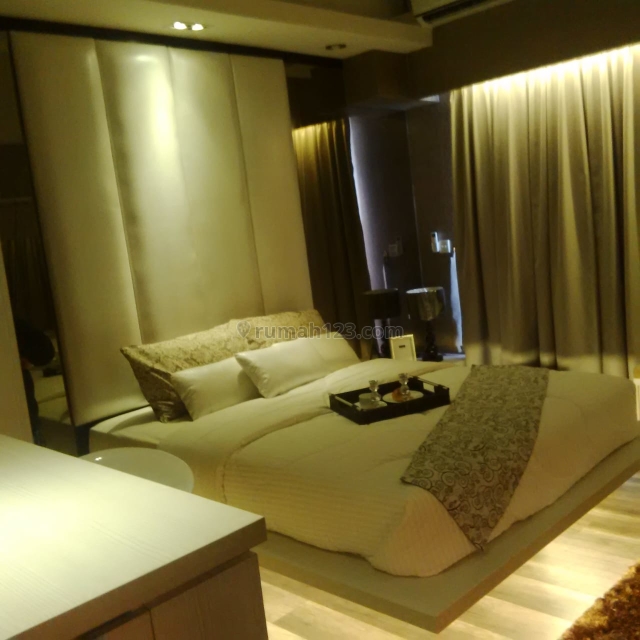 APARTEMEN AMBASSADE RESIDENCE STUDIO LOW FLOOR NICE INTERIOR DESIGN IDR 6.800.000, Kuningan, Jakarta Selatan