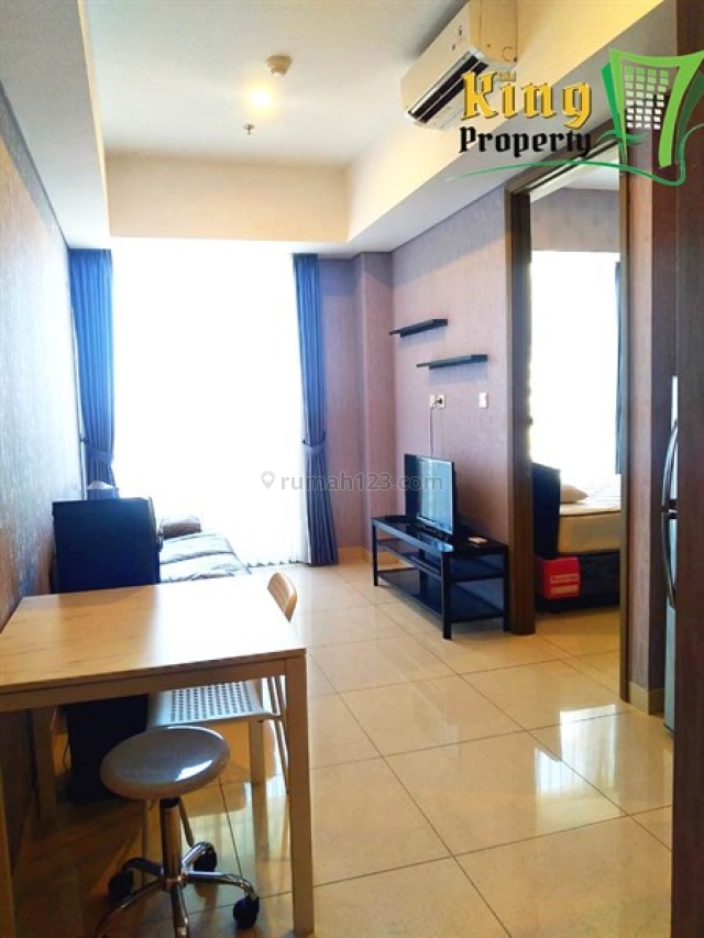 Suite Taman Anggrek Residences 1BR Furnish Minimalis Bagus Rapi Bersih, Tanjung Duren Selatan, Jakarta Barat