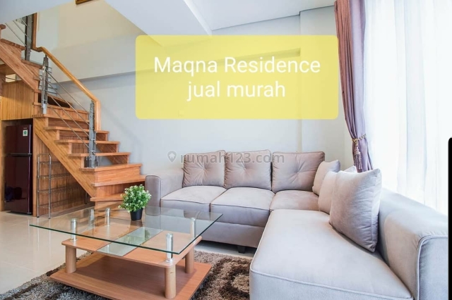 Maqna Residence, 2bedroom, luas 84 Loft, fullfurnished, brand new., Kembangan, Jakarta Barat