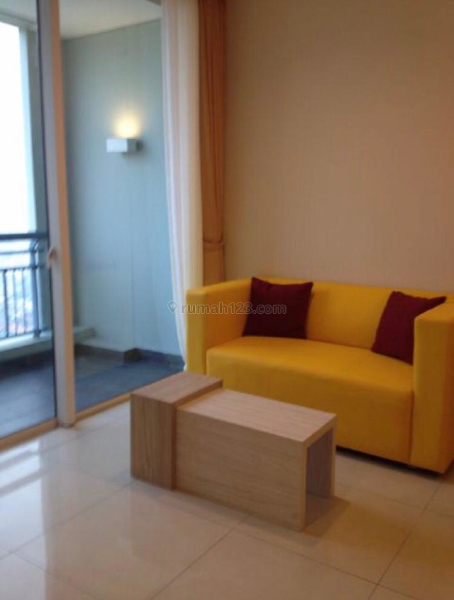 Apartemen Central Park 1BR Furnished Lantai Tinggi, Tanjung Duren, Jakarta Barat