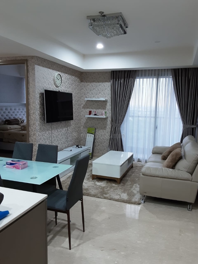 TERMURAH !!! Apartemen Goldcoast PIK 2BR Full Furnished, Pantai Indah Kapuk, Jakarta Utara