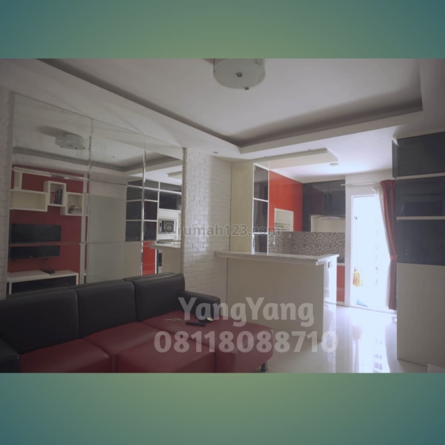 APARTEMEN MEDITERANIA GARDEN 2 FULLFURNISH 2BR, Grogol, Jakarta Barat