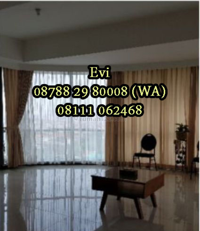 Apartemen St. Moritz (Puri Indah) 5BR Semi Furnished Presidential Tower, Kembangan, Jakarta Barat