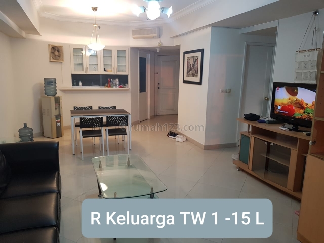 Apartemen Taman Anggrek Residence 2Br Tower 1 Lantai Sedang, Taman Anggrek, Jakarta Barat