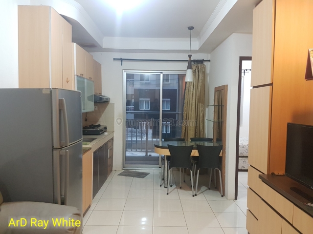 Apartemen Mediterania 2 Central Park 2 Bedroom Full Furnish Lantai Rendah, Central Park, Jakarta Barat