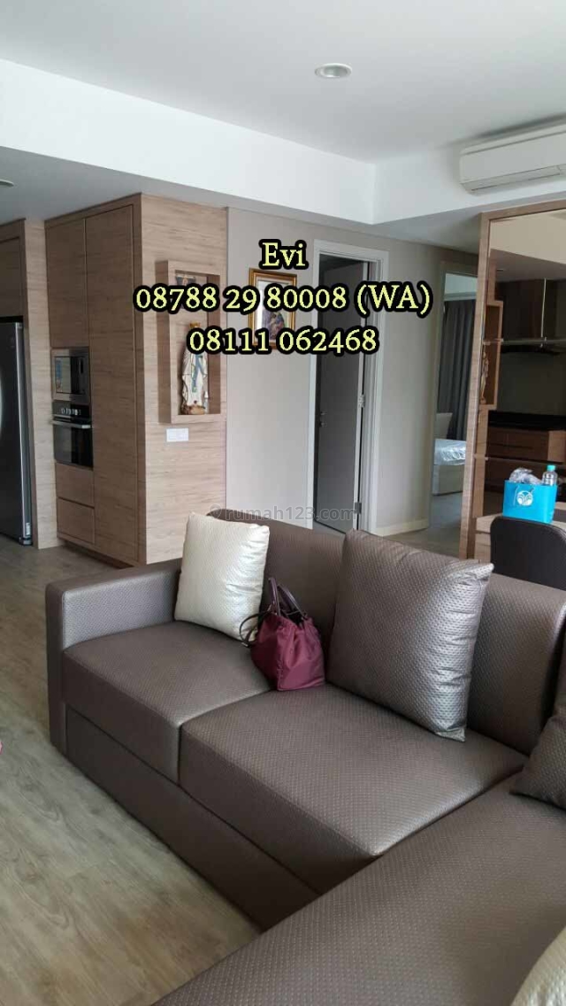 Apartemen St. Moritz 3BR+1 Private Lift Ambassador Tower Furnish, Puri Indah, Jakarta Barat