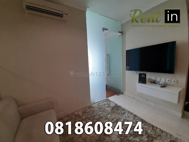 Apartemen Residence 8 Senopati 2 Bedroom Lantai Tinggi Furnished, Kebayoran Baru, Jakarta Selatan