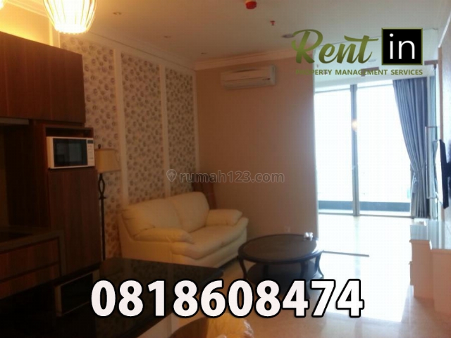 Apartemen Residence 8 Senopati 2 Bedroom Lantai Atas Furnished, Kebayoran Baru, Jakarta Selatan
