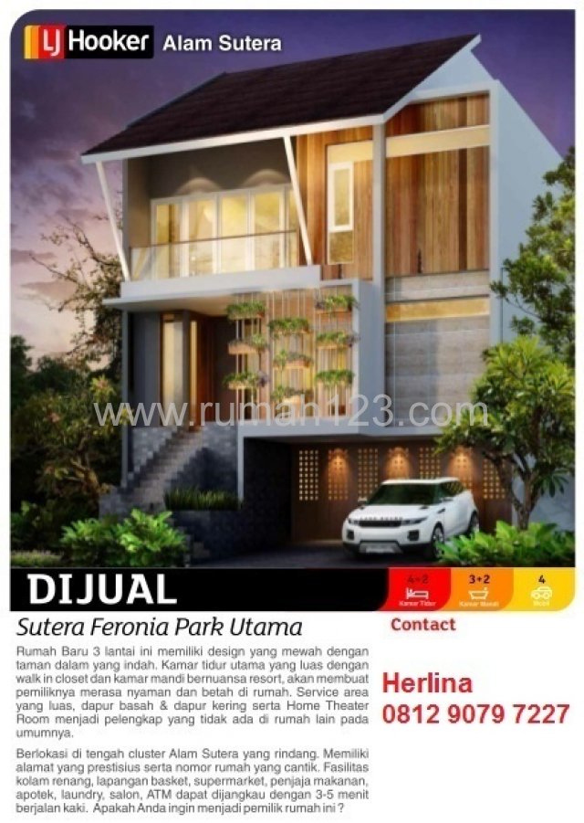 Rumah Baru Alam Sutera, Rumah Murah, Rumah Bagus, Alam Sutera, Tangerang