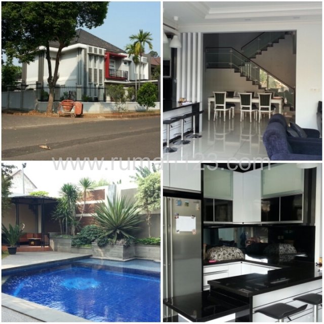 Rumah Hook Baru Renov, BSD Giri Loka, Tangerang