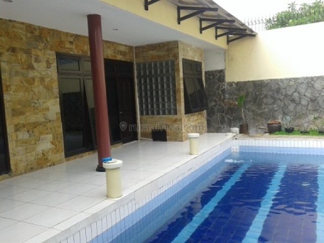 HOUSE 600M2/450M2, 2 LT, POOL, IDR 275 JUTA/TAHUN STRATEGIS AKSES JL P ANTASARI & JL FATMAWATI @ MPR CILANDAK JAKARTA SELATAN, Cipete, Jakarta Selatan