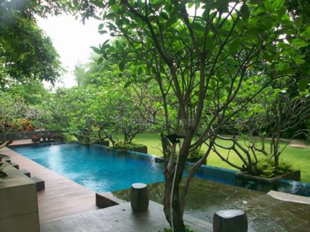 unique homey town house as living in the vila with surrounding greeny garden pool, Cipete, Jakarta Selatan
