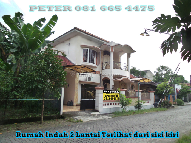 RUMAH INDAH 2 LANTAI SIAP HUNI JL PANDANWANGI GEMAH DEKAT ADA MAJAPAHIT SMG, Gemah, Semarang