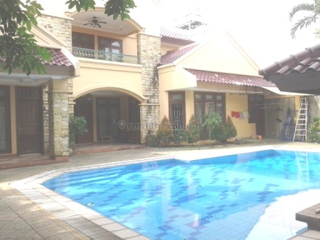 BIG HOUSE 700M2/1.000, MODERN, LUXORIOUS ,7 BR, S POOL, GARDEN, 3.000 USD/month , @ LEBAK BULUS 2 FATMAWATI CILANDAK JAKARTA SELATAN, Fatmawati, Jakarta Selatan