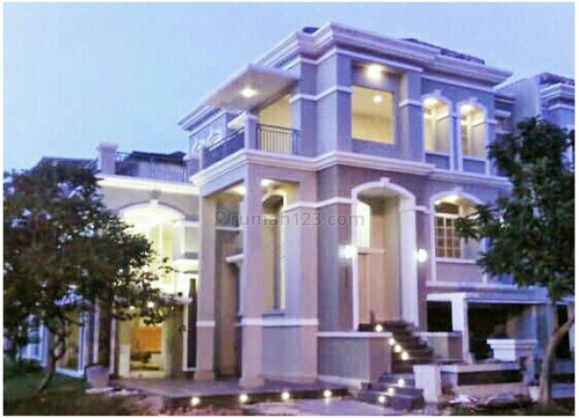 Rumah Hoek 3 Lantai brandnew Classic Minimalis unfurnished BUKIT GOLF MEDITERANIA PANTAI INDA, Pantai Indah Kapuk, Jakarta Utara
