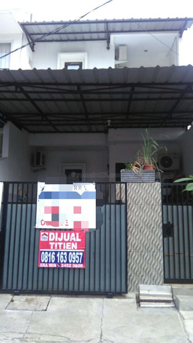 Rumah 2 lantai hadap Barat sudah ditinggikan, Kelapa Gading, Jakarta Utara