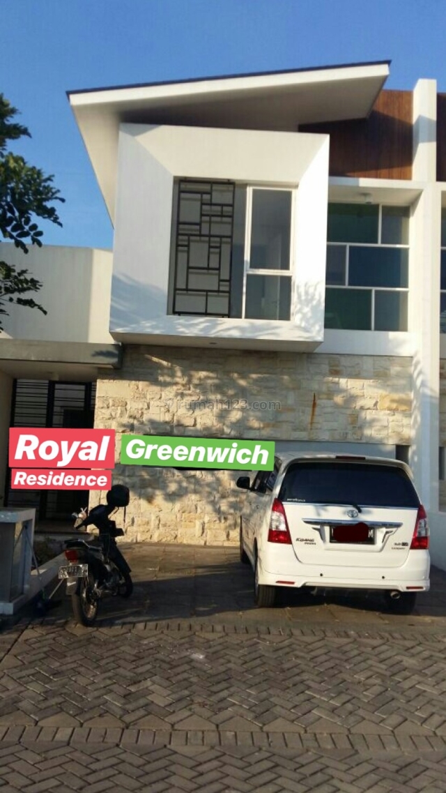 Rumah Royal Residence Baru Gress di Cluster Greenwich, Wiyung, Surabaya