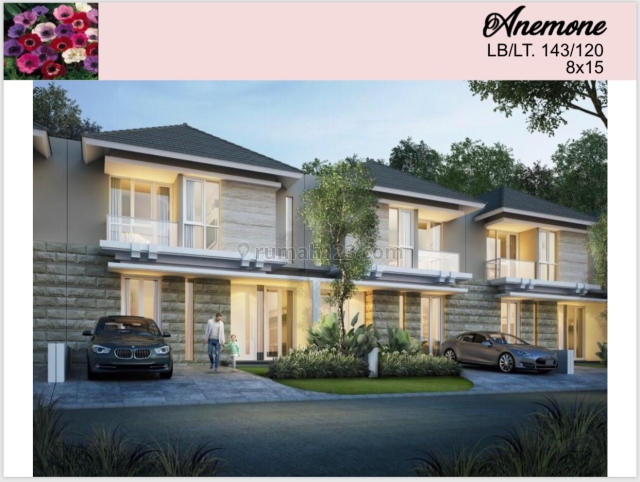 Rumah Gress Minimalis di The Greenlake Citraland Anemone, Citraland, Surabaya