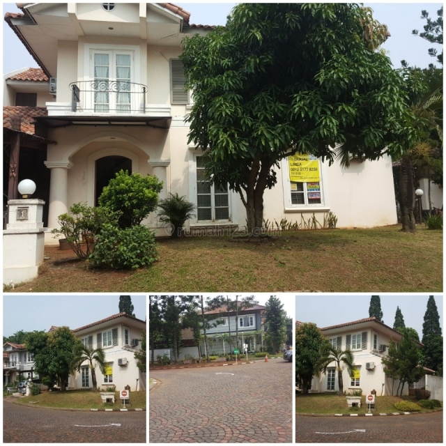 Rumah besar Hook , lokasi strategis, asri, BSD Provance Parkland, Tangerang