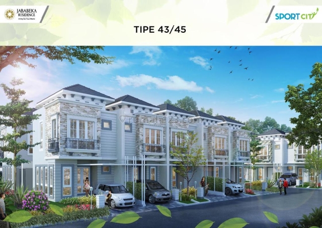 MONACO TOWNHOUSE SPORT CITY JABABEKA MULAI 500JUTAAN MURAH !!!, Jababeka, Bekasi