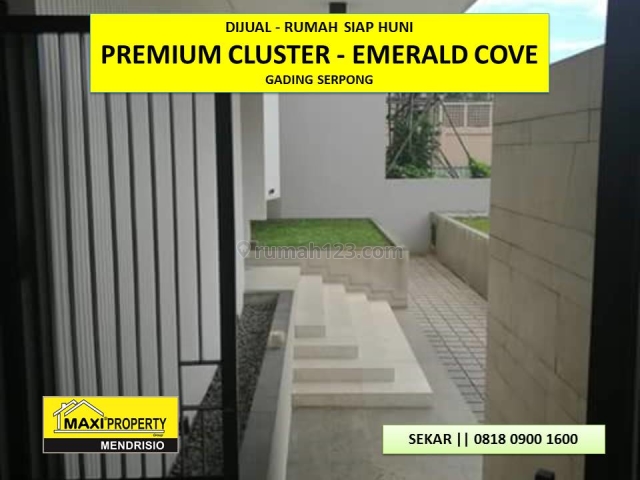 Rumah Mewah Di Serpong Cluster Emerald Cove, Gading Serpong, Tangerang