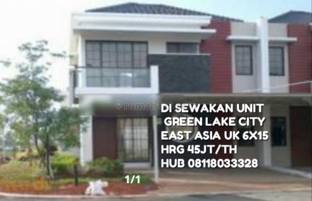 CLUSTER EAST ASIA, Green Lake City, Jakarta Barat