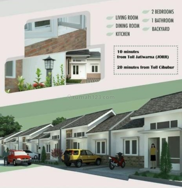Cluster Prioritas,Murah berkonsep Minimalis diJatiranggon Bekasi, Jatiranggon, Bekasi