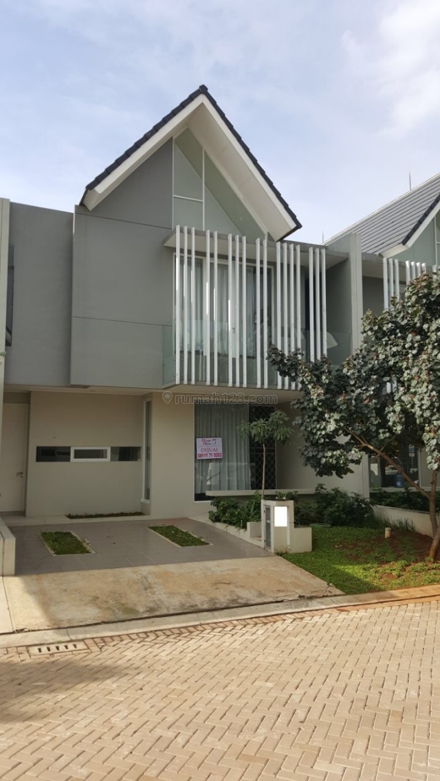 Rumah baru semi furnished siap huni di discovery bintaro, Bintaro, Tangerang