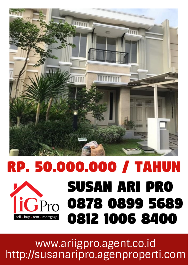 Rumah Cluster MAXWELL, Rumah Idaman Di Gading Serpong, Gading Serpong, Tangerang