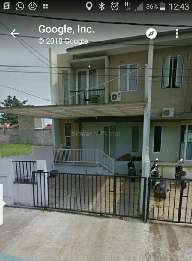 rumah luas tingkat, Pamulang, Tangerang