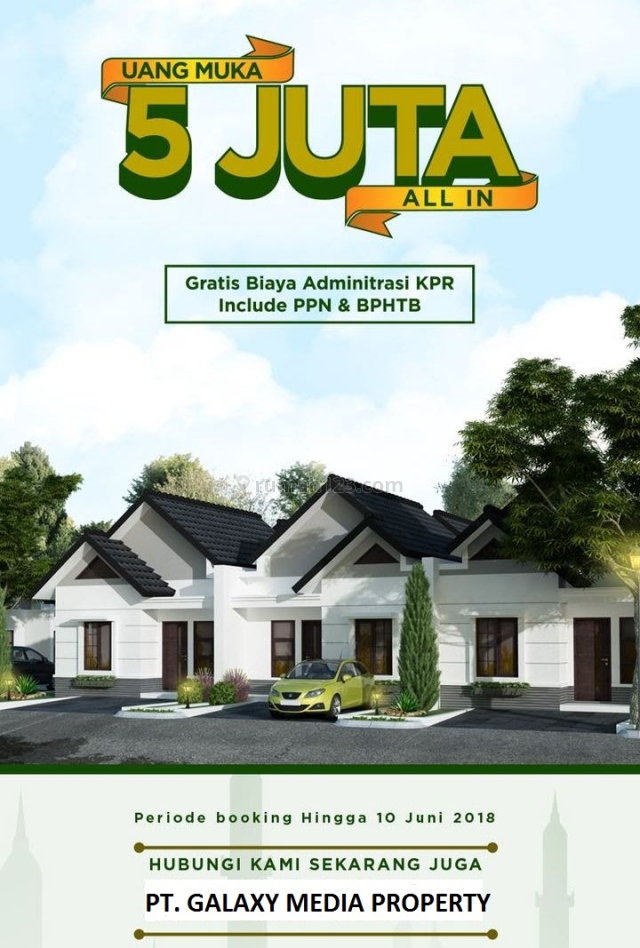 Rumah Cluster Kelas Premium DP 12 jt Hanya di Bentang Artha Residence, Ciwastra, Bandung