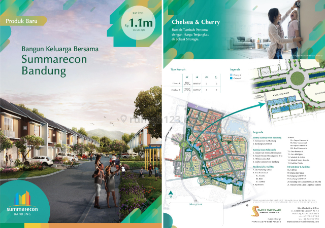 Cluster Chelsea Standar di Summarecon Bandung, Gede Bage, Bandung