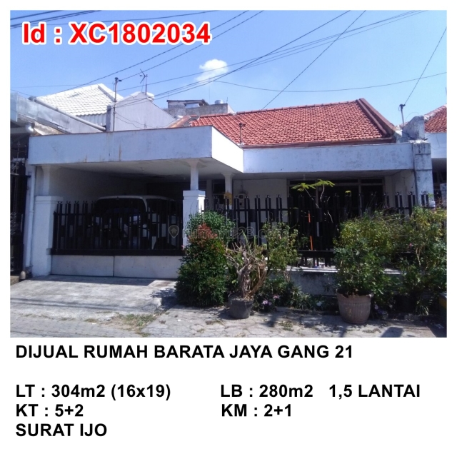 Rumah Barata Jaya, Ngagel, Surabaya
